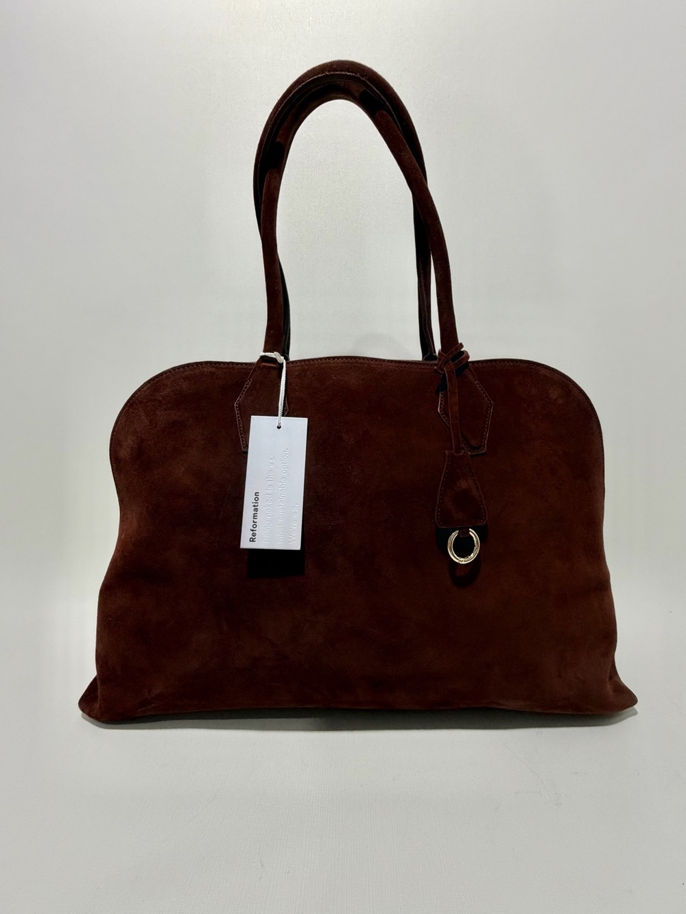 REFORMATION
Seraphina Suede Tote - Espresso Suede - Picture 6 of 10